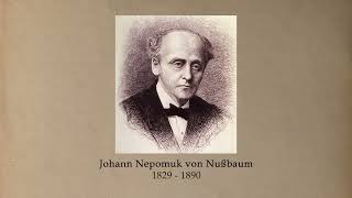 Johann Nepomuk von Nußbaum 18291890 – Begnadeter Chirurg mit Herz [upl. by Ayekram]