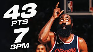 James Harden GETS BUCKETS in The Nation’s Capital 7 Threes 🔥 November 27 2024 [upl. by Oloap]