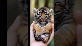 So cute🐅tiger ampDangerous tiger look 🤗🥰 [upl. by Rosenwald]