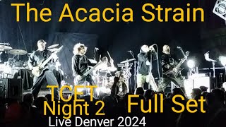 The Acacia Strain The Colors Experience Tour Night 2 Live Full Set Denver CO April 4th 2024 [upl. by Lirpa522]