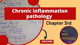 Chronic inflammation pathology Robbins pathology  Inflamation and repair pathologyrobbins [upl. by Rillis]