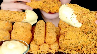 BBURINKLE CHICKEN CHEESE BALLS CHEESE STICKS 뿌링클 치킨 치즈볼 치즈스틱 MUKBANG EATING SOUND [upl. by Ynnol]