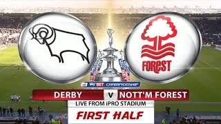 Derby County v Nottingham Forest  First Half  Skybet Championship 201415  17012015 [upl. by Teryn]