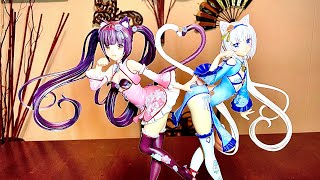 Nekopara Chocola and Vanilla Dress Edition Unboxing [upl. by Durkee]