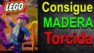 ¡Cómo CONSEGUIR madera torcida Rápido en LEGO Fortnite [upl. by Brownley]