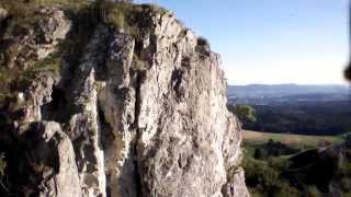 Spielburg Hohenstaufen aus der Vogelperspektive [upl. by Abbot]