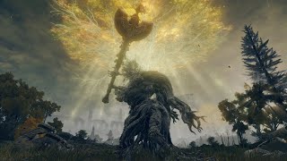 Elden Ring  Erdtree Avatar Weeping Peninsula Boss Fight [upl. by Lovell751]