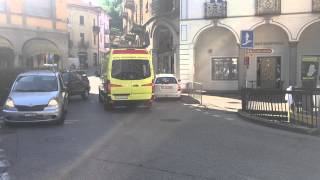 Einsatzfahrt Ambulanz Mendrisio [upl. by Ehtyaf]