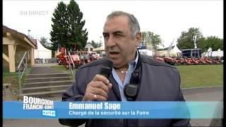 Direct Matin à Besançon  La Foire Comtoise [upl. by Harim]