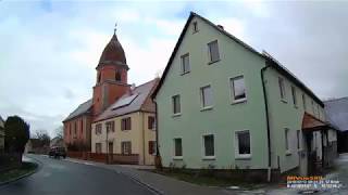 D Gemeinde Illesheim Landkreis Neustadt an der AischBad Windsheim Ortsdurchfahrt Februar 2018 [upl. by Otilrac]