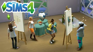 How To Find The Art CenterGallery Location  The Sims 4 [upl. by Idarb]