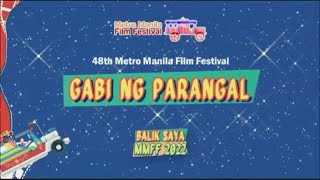 48th Metro Manila Film Festival Gabi ng Parangal December 27 2022 [upl. by Macknair]