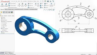 SolidWorks Tutorial for beginners Exercise 21 [upl. by Eneleahcim229]