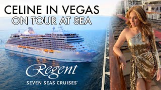 Onboard Regent Seven Seas Splendor with CELINE IN VEGAS  The Ultimate Celine Dion Tribute Show [upl. by Teloiv]