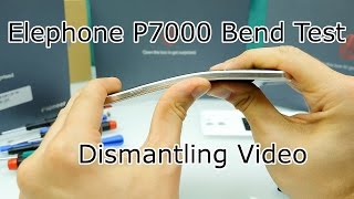 Elephone P7000  Does it bend   Full disassembly Video  Fake Specs  4K [upl. by Ellednahs]