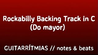 Rockabilly Backing Track in C Do mayor Base de acompañamiento Rockabilly Do [upl. by Nahtaj522]