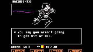 Undertale  Mettaton EX Fight [upl. by Karoline597]