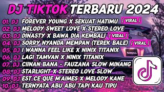 DJ TIKTOK TERBARU 2024 SLOW BASS 🎵 DJ FOREVER YOUNG X SEKUAT HATIMU X SWEET LOVE VIRAL TIKTOK FULL [upl. by Bess]