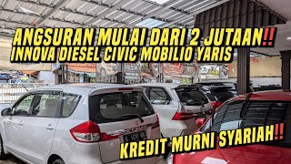 Jual mobil bekas berkualitas❗Banyak mobil matic cuma 2 jutaan kredit murni syariah di Doyan Mobil [upl. by Nylecaj420]