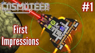 Reassembly  FTL  Ep 1  Cosmoteer First Impressions Gameplay [upl. by Gernhard]