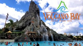 Volcano Bay Water Park at Universal Orlando Tour amp Review with Ranger [upl. by Schreiber676]