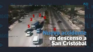 Camión protagoniza otro accidente en ruta Interamericana  Prensa Libre [upl. by Irmine]