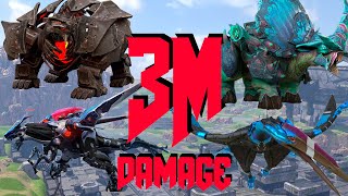 JMW Dino war  3M damage Squad gameplay [upl. by Dustman]