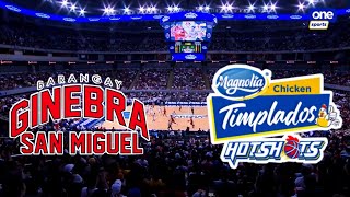 BRGY GINEBRA VS MAGNOLIA HOTSHOT GIN with twicetobeat advantage 2024 PBA Philippine Cup [upl. by Chryste]