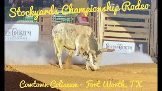 Stockyard Championship Rodeo  Fort Worth Texas [upl. by Yekcaj206]