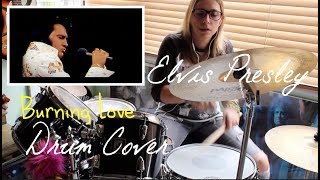 Elvis Presley Burning Love Drum Cover [upl. by Kester]