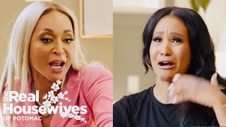 Karen Makes Jacqueline CRY quotI Dont FUK With Youquot Real Housewives of Potomac bravo rhop [upl. by Ahen]