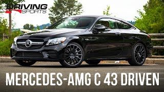 2019 Mercedes AMG C43 Reviewed  060 and exhaust note [upl. by Adrell695]