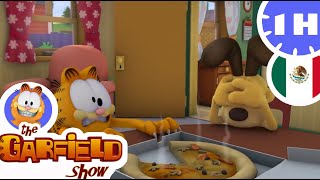 🤪 ¡Garfield come una pizza no muy buena 🍕  El Show de Garfield [upl. by Robinett]