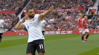 Mohamed Salah Goal vs Manchester United English Premiere League 24 Man Utd vs Liverpool Highlights [upl. by Fowle]