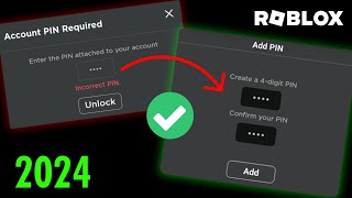 ✅ How To Reset Roblox Account PIN If You Forgot It 2024 Updated [upl. by Emmerie]