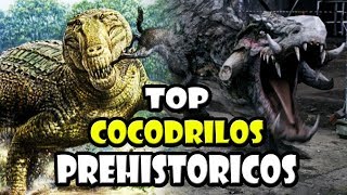 TOP 10 COCODRILOS PREHISTÓRICOS MÁS PELIGROSOS [upl. by Lucinda]