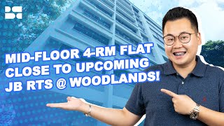 Singapore HDB  802 Woodlands Street 81  4Room HDB  SOLD by bleubricks  Jeremy [upl. by Niela]