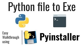 How to convert python file to exe file using pyinstaller  py to exe Tkinter desktop app [upl. by Wixted]