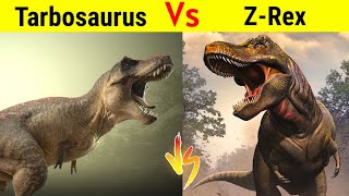 Tarbosaurus Vs zhuchengtyrannus  किस Dinosaur की होगी जीत [upl. by Sirmons]