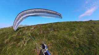 Kvitegga Dimmelsvik 2072024 Start 1618 Enzo 3 Paragliding Hill Soaring Rosendal Norge Norway [upl. by Laural]