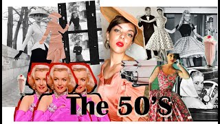 Historia de moda con Romiracles  Los 50s [upl. by Atiras]