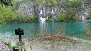 Wasserfälle Regen Wandern Nationalpark Plitvicer Seen Plitvička jezera Plitvice Wasserfall Kroatien [upl. by Neenad]