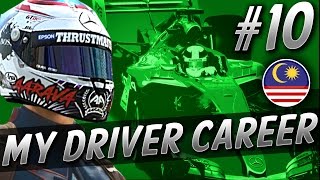 AWESOME BATTLES WITH RIVALS  F1 MyDriver CAREER S3 PART 10 MALAYSIA [upl. by Snahc]