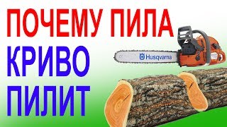 Миллионы бензопил криво пилят от этого ТОП неисправностей шины и цепи [upl. by Nide]