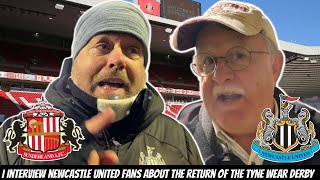 Newcastle United fans REACT TO DRAWING SUNDERLAND IN THE FA CUP [upl. by Dawes701]