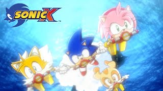 SONIC X  EP16 Depth of Danger  English Dub  Full Episode [upl. by Kahn]