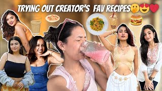 My Fellow Creators Suggested Me These Recipes  🫢❤️😍  Yashasvi Rajpoot [upl. by Broddie]