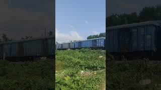 Indian Railway Good Train 🚂shorts malgari train shortvideo [upl. by Anniala124]