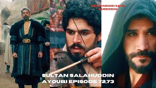 salahuddin Xmusad rocking save nureddin⭐ salahuddin ayoubi episode 7273🦅gregor trying kill nureddin [upl. by Retsim]