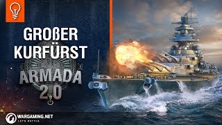 World of Warships  Armada Großer Kurfürst [upl. by Wake218]